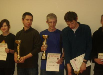 Gruppenfoto pucharzystów (elita)